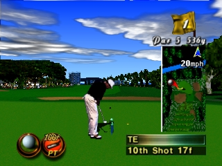 Waialae Country Club - True Golf Classics (USA) In game screenshot